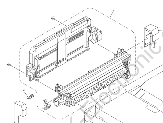 Brother - D004WY001  - Replacement MP Manual Paper Tray - £29-99 plus VAT - ETA 7 Day Leadtime