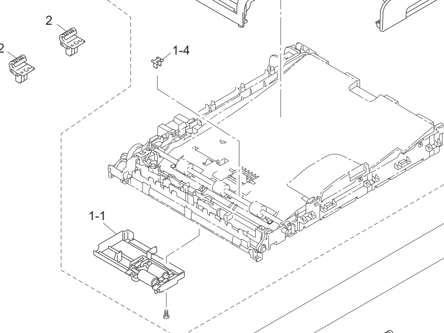 Brother - LEH089001 - ADF Separation Roller Assembly - £17-90 plus VAT - ETA Early October 2026
