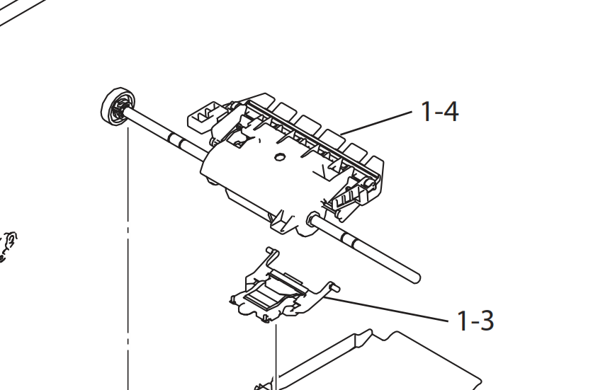 Brother - LER312001 - ADF Separation Roller Assembly - £22-99 plus VAT - ETA 10 Day Leadtime