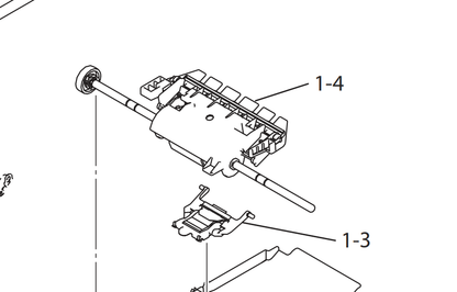 Brother - LER312001 - ADF Separation Roller Assembly - £22-99 plus VAT - ETA 10 Day Leadtime