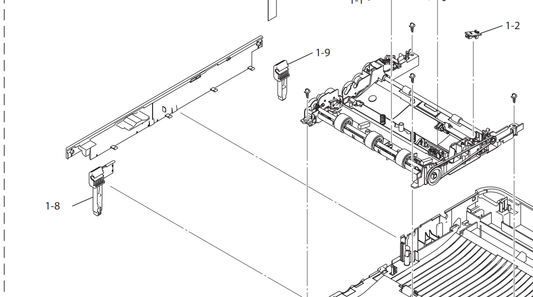 Brother - LER989007 - Right ADF Hinge - £12-99 plus VAT - ETA 14 Day Leadtime