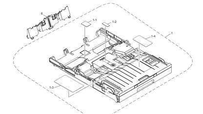 Brother - LEU120001 - LEX306001 - New & Original Replacement A4 Paper Cassette Tray Assembly - £24-99 plus VAT - ETA 7 to 10 Day Leadtime