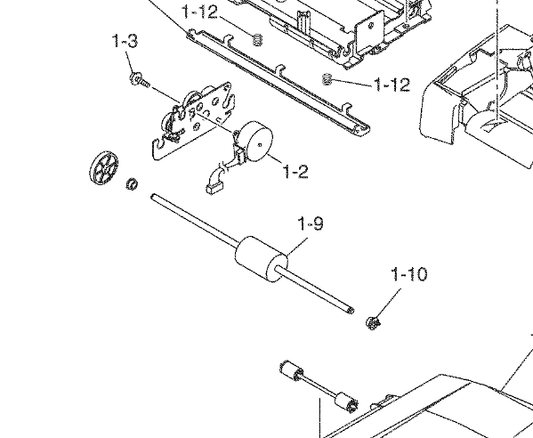Brother - LF5222001 - ADF Feed Roller - £16-99 plus VAT - In Stock 1 to 2 Day Leadtime