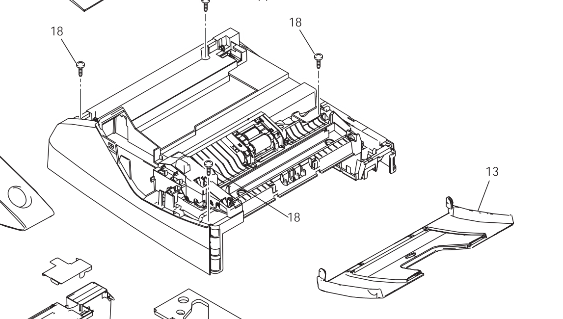Brother - LF5543001 - Document Tray Assembly - £15-99 plus VAT - In Stock 1 to 2 Day Leadtime
