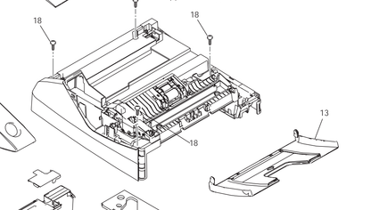 Brother - LF5543001 - Document Tray Assembly - £15-99 plus VAT - In Stock 1 to 2 Day Leadtime