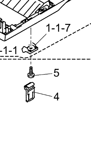 Brother - LF6165001 - ADF Hinge Arm (Price is per Hinge Arm) - £12-99 plus VAT - In Stock 1 to 2 Day Leadtime