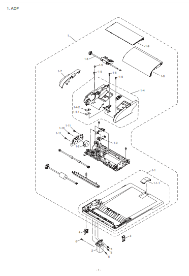 Brother - LP5073003 - ADF Unit Assembly - £49-99 plus VAT - In Stock 1 to 2 Day Leadtime