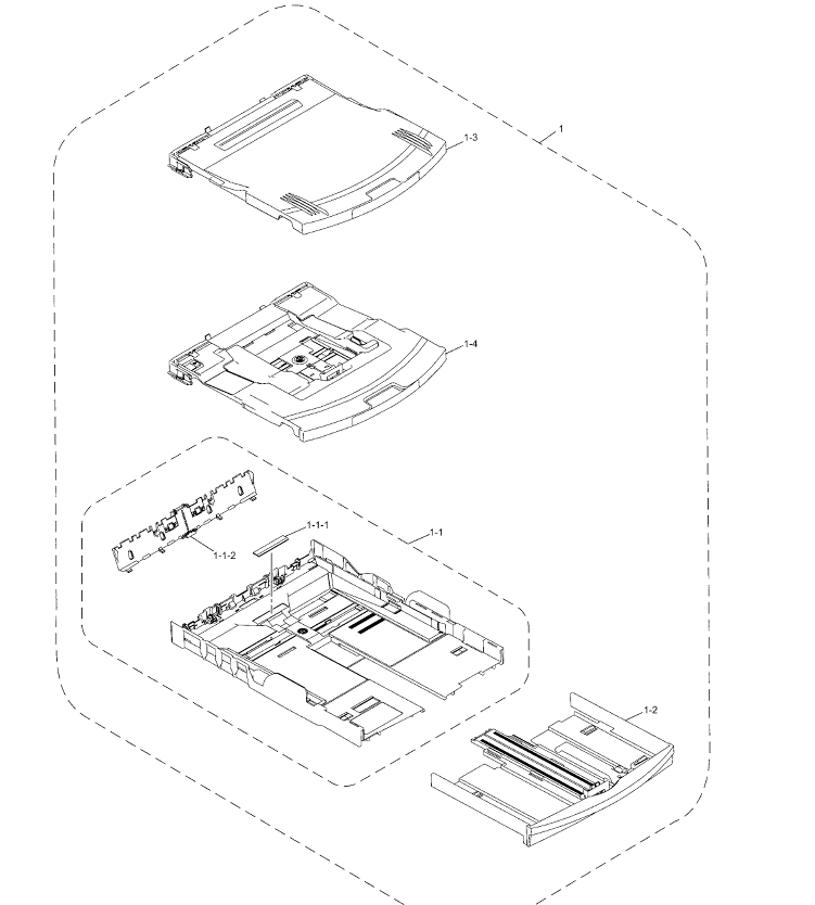 Brother - LS2006001 - Complete A4 Paper Tray Assembly - £29-99 plus VAT - In Stock 1 to 2 Day Leadtime