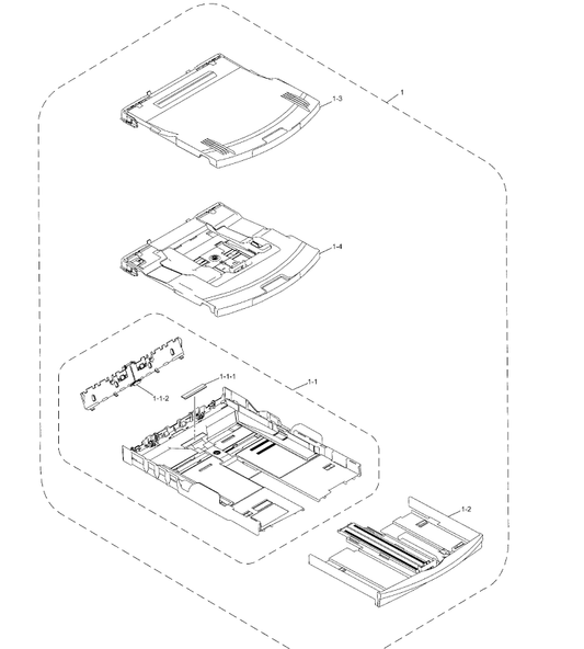 Brother - LS2006001 - Complete A4 Paper Tray Assembly - £29-99 plus VAT - In Stock 1 to 2 Day Leadtime