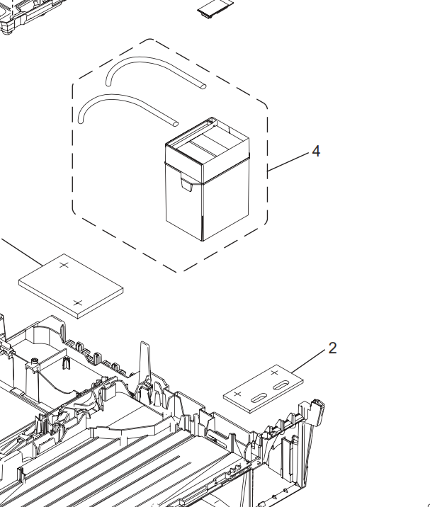 Brother - LS4699001 - Ink Absorber Felt - Fits Under Ink Absorber Box - £8-99 plus VAT - No Longer Available