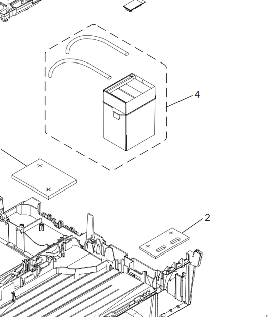 Brother - LS4699001 - Ink Absorber Felt - Fits Under Ink Absorber Box - £8-99 plus VAT - No Longer Available