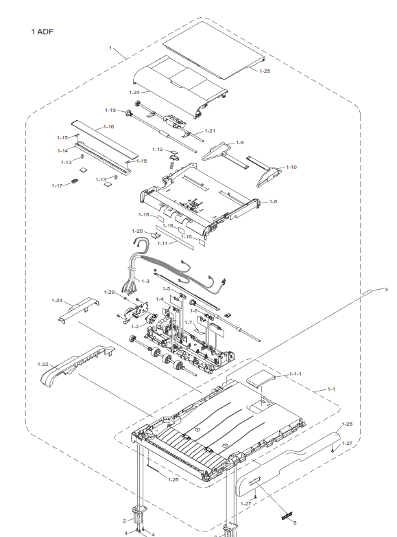 Brother - LX3847004 - ADF Document Support Tray - £24-99 plus VAT - ETA 10 Day Leadtime