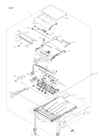 Brother - LX3847004 - ADF Document Support Tray - £24-99 plus VAT - ETA 10 Day Leadtime