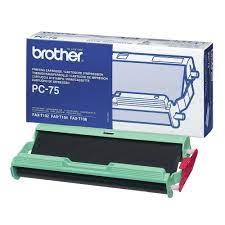 Brother - PC-75 - PC75 - Cartridge plus 1 x PC71RF ribbon - £16-99 plus VAT - In Stock 1 to 2 Day Leadtime