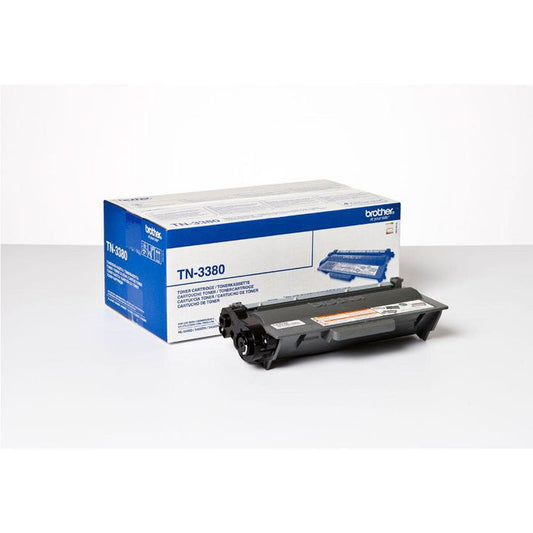 Brother - TN-3380 - TN3380 - Black Toner Cartridge (8000 Copies) - £119-99 plus VAT - In Stock 1 to 2 Day Leadtime