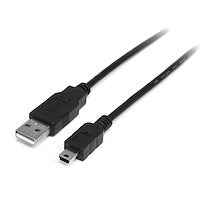 Cable- USB Mini USB 2.0 Cable - A to 5 pin Mini B - M/M 3ft  in stock £2.99 plus vat
