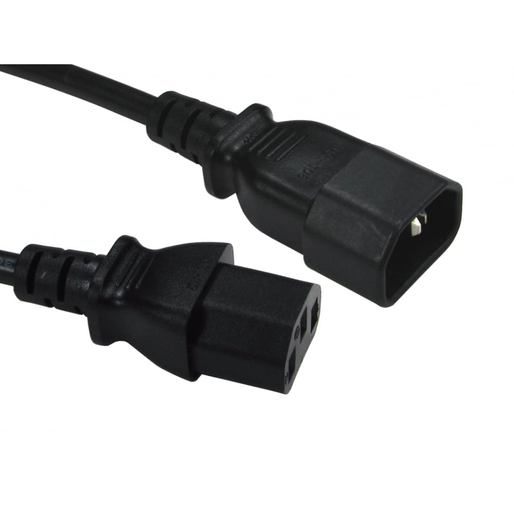 Cables Direct - RB301 - RB-301 - C14 to C13 Power Extension Cable - 1.8m - £5-99 plus VAT - In Stock 1 to 2 Day Leadtime