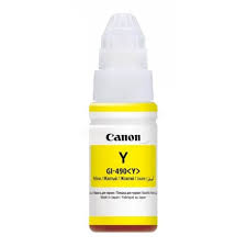 Canon - GI-490Y - GI490Y - 0666C001 - Yellow Ink Bottle (70ml) - £6-99 plus VAT - Back in Stock!