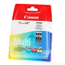 Canon - CLI-526 - CLI526 - 4541B009 - Out of Date Triple Pack of Cyan, Magenta & Yellow Ink Cartridges - £31-99 plus VAT - In Stock 1 to 2 Day Leadtime