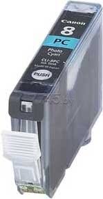 Canon  - CLI8PC - CLI-8PC - 0624B001 - Out of Date Photo Cyan Ink Tank - £11-99 plus VAT - In Stock 1 to 2 Day Leadtime