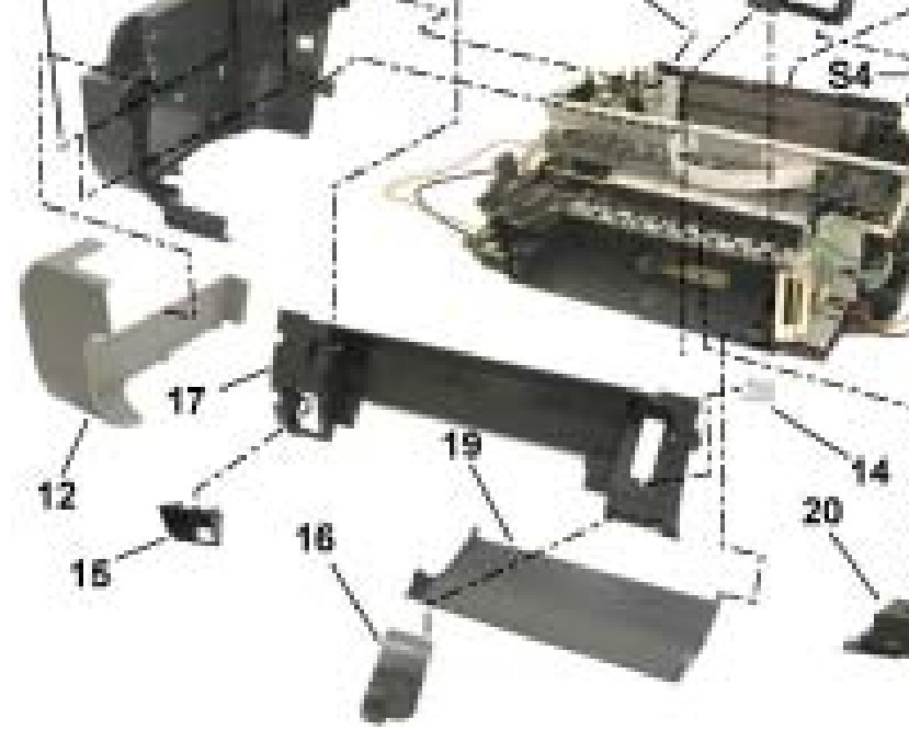 Canon - QC1-7662 - Paper Output Tray (Front of Printer) - £12-99 plus VAT - No Longer Available