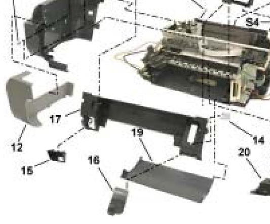 Canon - QC1-7662 - Paper Output Tray (Front of Printer) - £12-99 plus VAT - No Longer Available