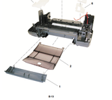 Canon - QM2-0587 - Paper Output Support Tray (Front of Printer) - £14-99 plus VAT - In Stock 1 to 2 Day Leadtime
