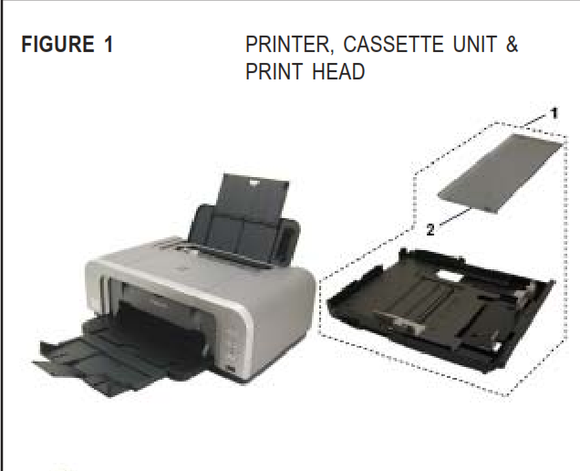Canon - QM2-2219 - Replacement A4 Paper Cassette Unit includes Cassette Cover - £19-99 plus VAT - In Stock