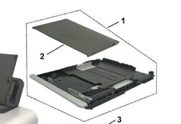 Canon - QM2-2254 - Replacement A4 Paper Cassette Tray - £19-99 plus VAT - In Stock