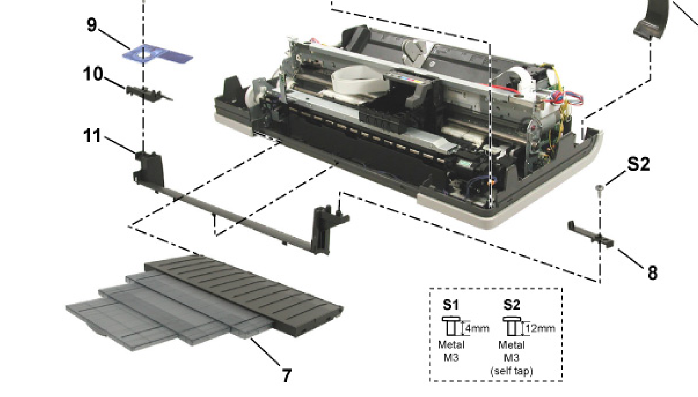 Canon - QM2-3347 - Paper Input Tray - Lower Front of Printer - £16-99 plus VAT - In Stock 1 to 2 Day Leadtime