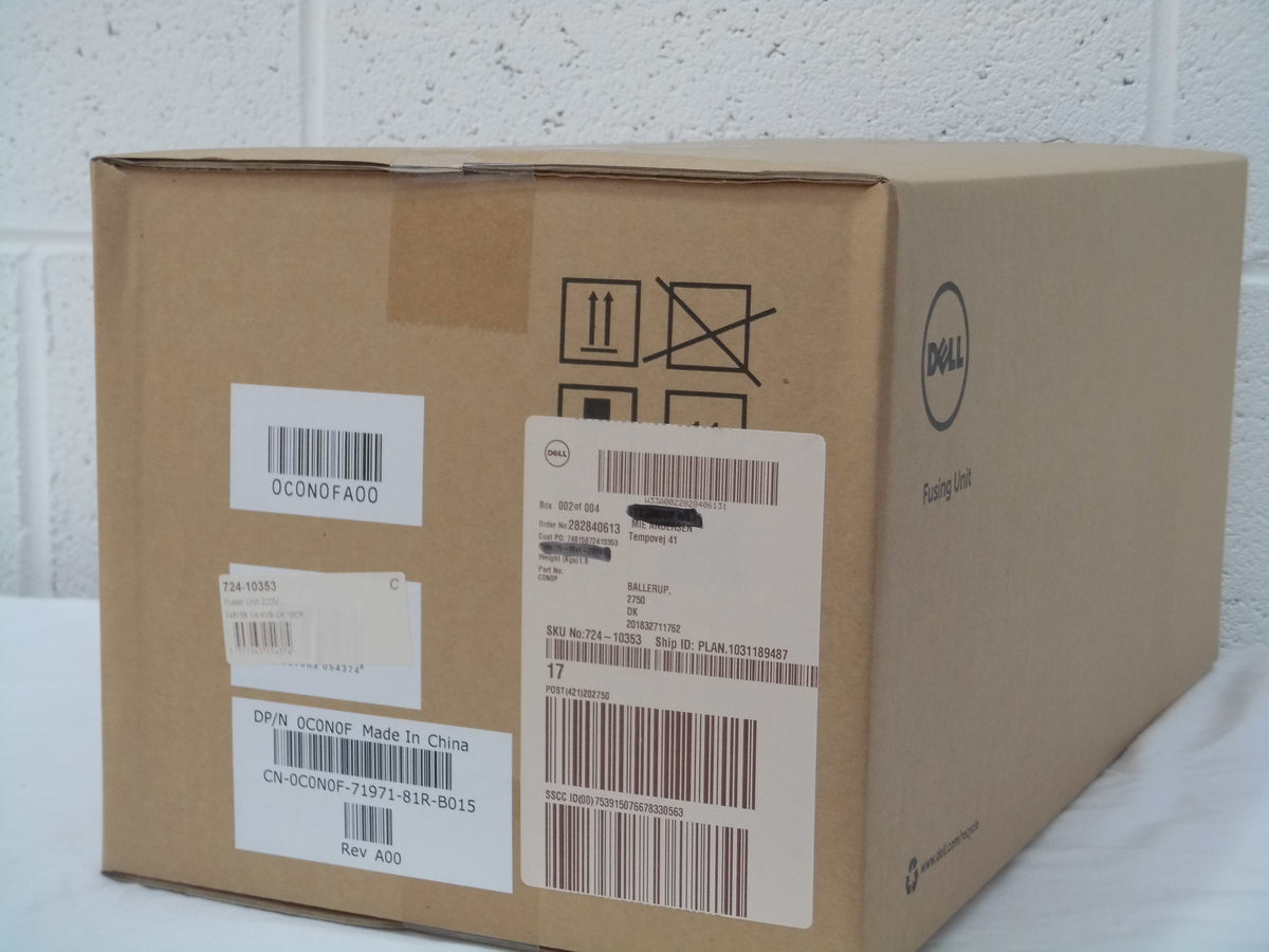 Dell - C0N0F - 724-10353 - KFYW5 - 220v Fuser Unit - £239-99 plus VAT - Back in Stock!
