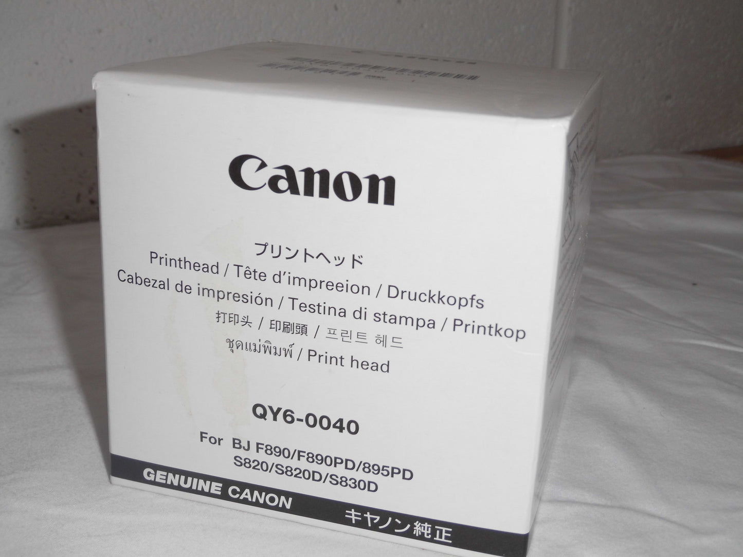 Canon - QY6-0040 - Genuine Replacement Printhead - £49-99 plus VAT - No Longer Available
