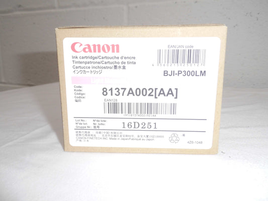 Canon - 8137A002 - BJI-P300LM - BKIP300LM - Light Magenta Ink For CX320 / CX350 - £39-99 plus VAT - In Stock 1 to 2 Day Leadtime