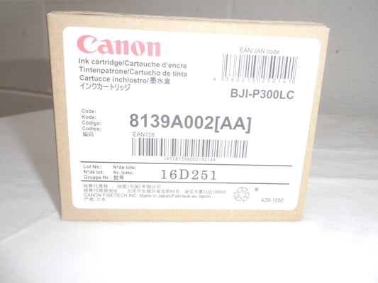 Canon - 8139A002 - BJI-P300LC - BJIP300LC - Light Cyan Ink For CX320 / CX350 - £39-99 plus VAT - In Stock 1 to 2 Day Leadtime
