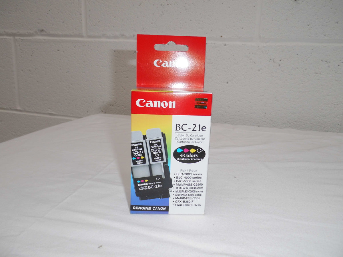 Canon - BC-21e - Replacement Genuine Printhead & Black & Colour Ink Tanks - £29-99 plus VAT - Temporarily Unavailable - ETA Mid October