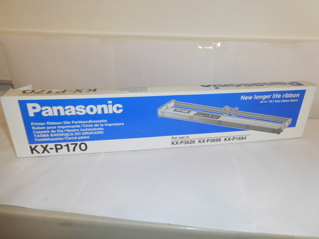Panasonic - KX-P170 - KXP170 - Black Fabric Ribbon - Original Longer Available - Only Compatibles Available Now