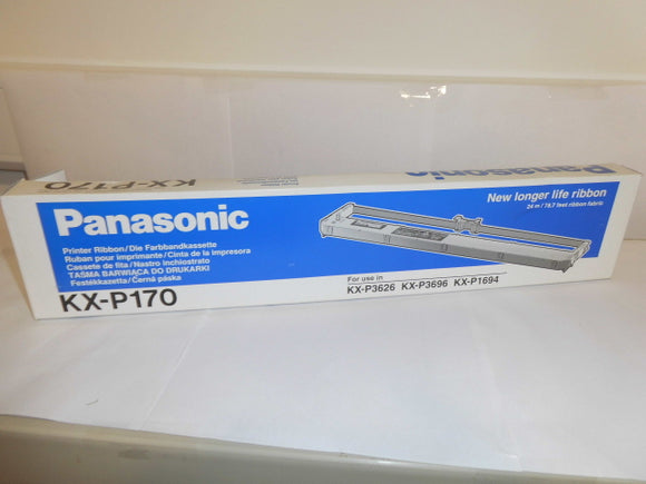 Panasonic - KX-P170 - KXP170 - Black Fabric Ribbon - Original Longer Available - Only Compatibles Available Now