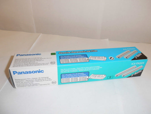 Panasonic - KXFA52X - KX-FA52X - Black Film Ribbon (Pack of 2) - £18-99 plus VAT - In Stock 1 to 2 Day Leadtime