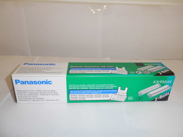 Panasonic - KX-FA54X - KXFA54X - Ink Fax Film - £22-99 plus VAT - In Stock 1 to 2 Day Leadtime