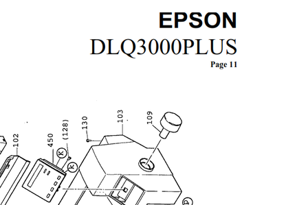 Epson - 1020295 - Winder / Platen Knob - £13-99 plus VAT - In Stock 1 to 2 Day eadtime