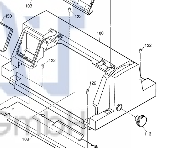 Epson - 1032446 - Winder / Platen Knob - £13-99 plus VAT - No Longer Available