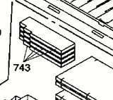 Epson - 1048802 - 1058079 - 1245894 - Front Lower Porous Pad - £9-99 plus VAT - In Stock 1 to 2 Day Leadtime