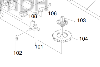 Epson - 1064960 - Ribbon Drive Gear - £13-99 plus VAT - In Stock 1 to 2 Day Leadtimel