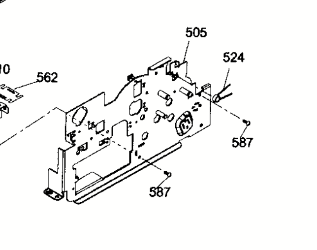 Epson - 1091609 - Right Frame Assembly - £12-99 plus VAT - In Stock 1 to 2 Day Leadtime