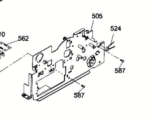 Epson - 1091609 - Right Frame Assembly - £12-99 plus VAT - In Stock 1 to 2 Day Leadtime