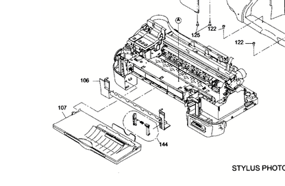 Epson - 1154379 - Paper Output Stacker Assembly - £16-99 plus VAT - In Stock 1 to 2 Day Leadtime