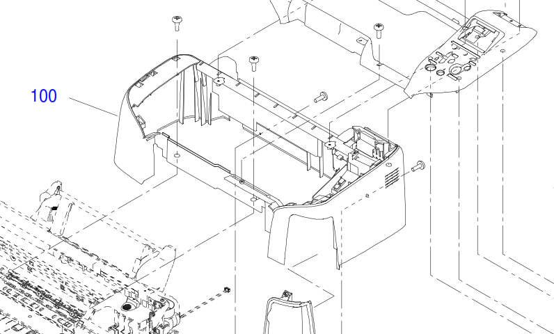 Epson - 1262374 - Middle Housing for an Stylus R300 - £19-99 plus VAT - In Stock 1 to 2 Day Leadtime