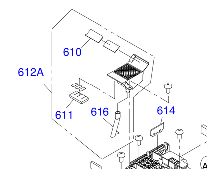 Epson - 1270047 - 1608531 - Flushing Box Lower Porous Pad - £9-99 plus VAT - In Stock 1 to 2 Day Leadtime