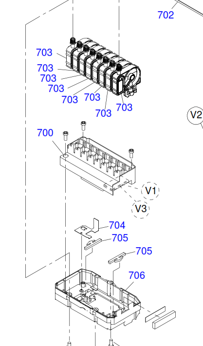Epson - 1298921 - Carriage Assembly Base - Printhead Sits in This - £15-99 plus VAT - In Stock 1 to 2 Day Leadtime