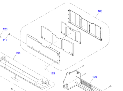 Epson - 1404606 - Paper Input Support Assembly "B" - £19-99 plus VAT - In Stock 1 to 2 Day Leadtime